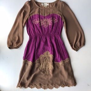 Three Quarter Sleeved Dress